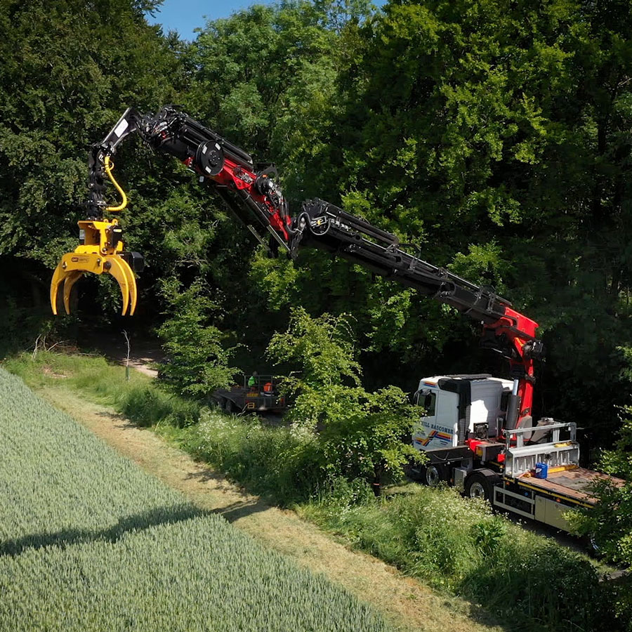 Crane Mounted Grapple Saw Aerialview.info